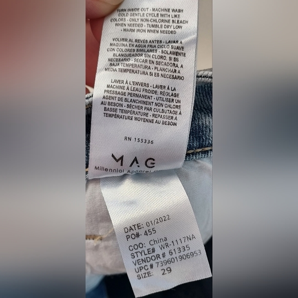 William Rast Light Wash Distressed Sculpted High Rise Skinny Jeans NWT - Picture 14 of 14